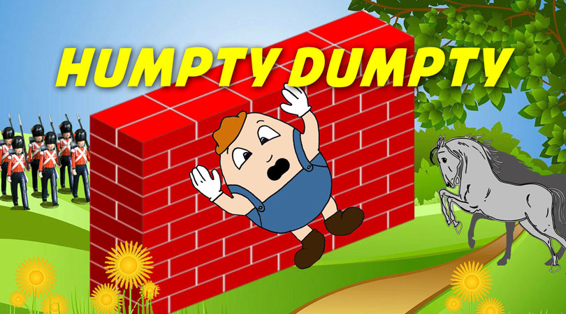 Humpty dumpty nursery song